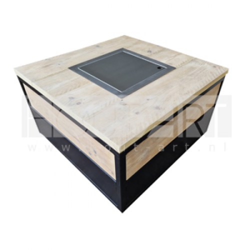 salontafel staal steigerhout stalen frame hout-art schijndel eerde industrieel maatwerk meubel salontafels