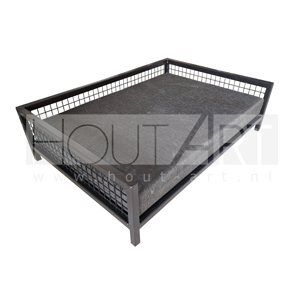 Hondenmand Indus! Stalen frame XL Mesh