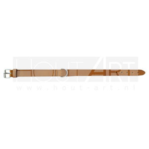 Halsband / Hondenriem Luxe leer cognac