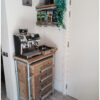Dienblad steigerhout met open handvat van Hout-Art.