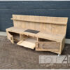 Kinderkeuken steigerhout van Hout-Art. spelen, kinderen, keuken, steigerhouten, meubel, houtart.