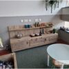 Kinderkeuken steigerhout van Hout-Art. spelen, kinderen, keuken, steigerhouten, meubel, houtart.