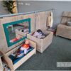 Kinderkeuken steigerhout van Hout-Art. spelen, kinderen, keuken, steigerhouten, meubel, houtart.