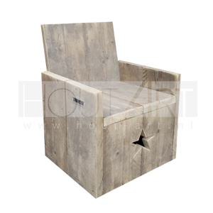 Kinderstoel steigerhout