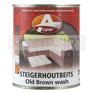 Steigerhoutbeits Old Brown Wash 0.75 ltr