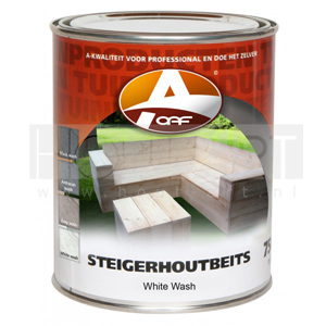 Steigerhoutbeits Whitewash 0.75 ltr