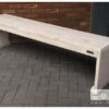 Bank luxe steigerhout van Hout-Art. tuinbank, tuintafel, tafel, gebruikt hout, landelijk, terras, houtart.