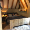 Tweepersoonsbed steigerhout luxe van Hout-Art. slapen, slaapkamer, 2-persoons, gebruikt hout, landelijk, slaapkamer, industrieel, houtart.