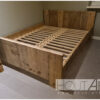 Tweepersoonsbed steigerhout luxe van Hout-Art. slapen, slaapkamer, 2-persoons, gebruikt hout, landelijk, slaapkamer, industrieel, houtart.