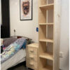Boekenkast bsc steigerhout van Hout-Art. kast, opbergkast, boeken, steigerhouten, landelijk, houtart.