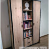 vakkenkast kast lakei stalen frame eiken van Hout-Art. Industrieel, zwart, gepoedercoat, modern, lades, deuren, woonkamer, eetkamer, eikenhout, houtart.