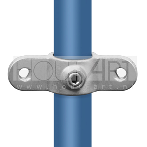 Steigerbuis koppeling verzinkt oogdeel scharnierstuk dubbel Type 38