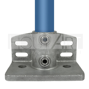 Steigerbuis koppeling verzinkt schoprandvoetplaat Type 147