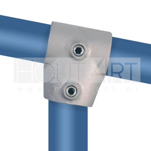 Steigerbuis koppeling verzinkt t-stuk kort variabel Type 2S
