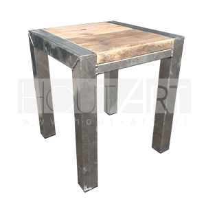 Kruk verzinkt stalen frame met steigerhout