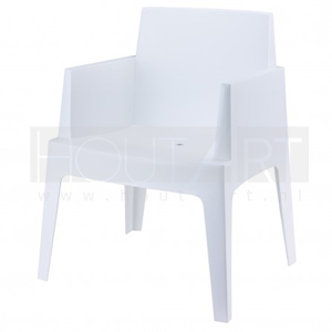Stoel box wit