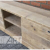 tv-meubel steigerhout met deurtjes van Hout-Art. Handgreep, landelijk, modern, industrieel, steigerhouten, houtart.