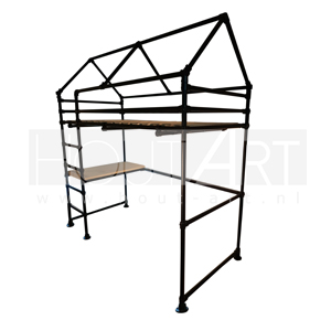 Hoogslaper HUIS zwarte steigerbuis