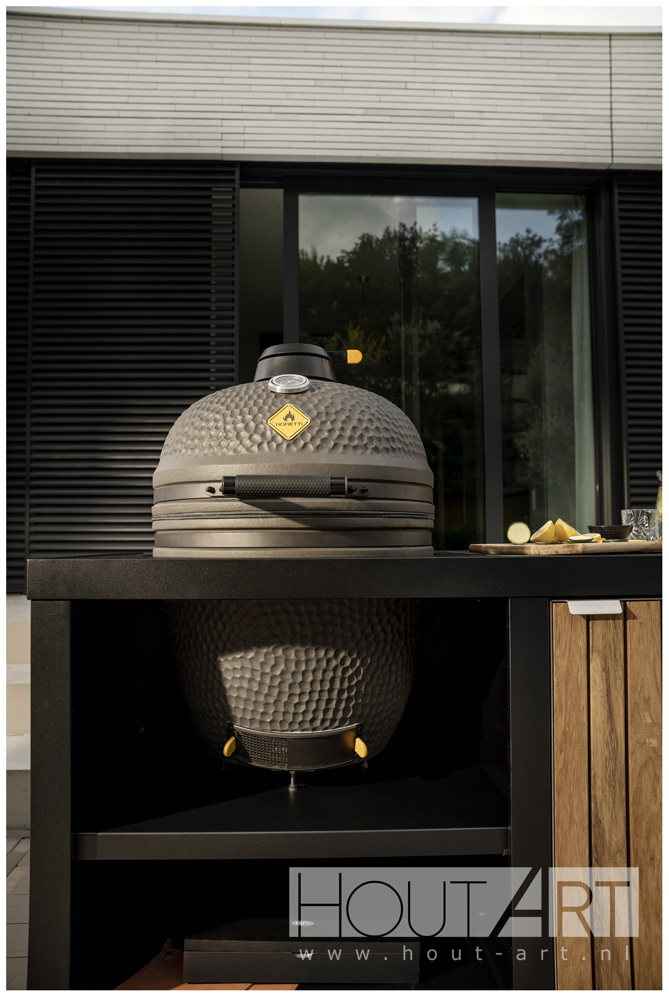 BBQ Egg Boretti Ceramica Large van Hout-Art.