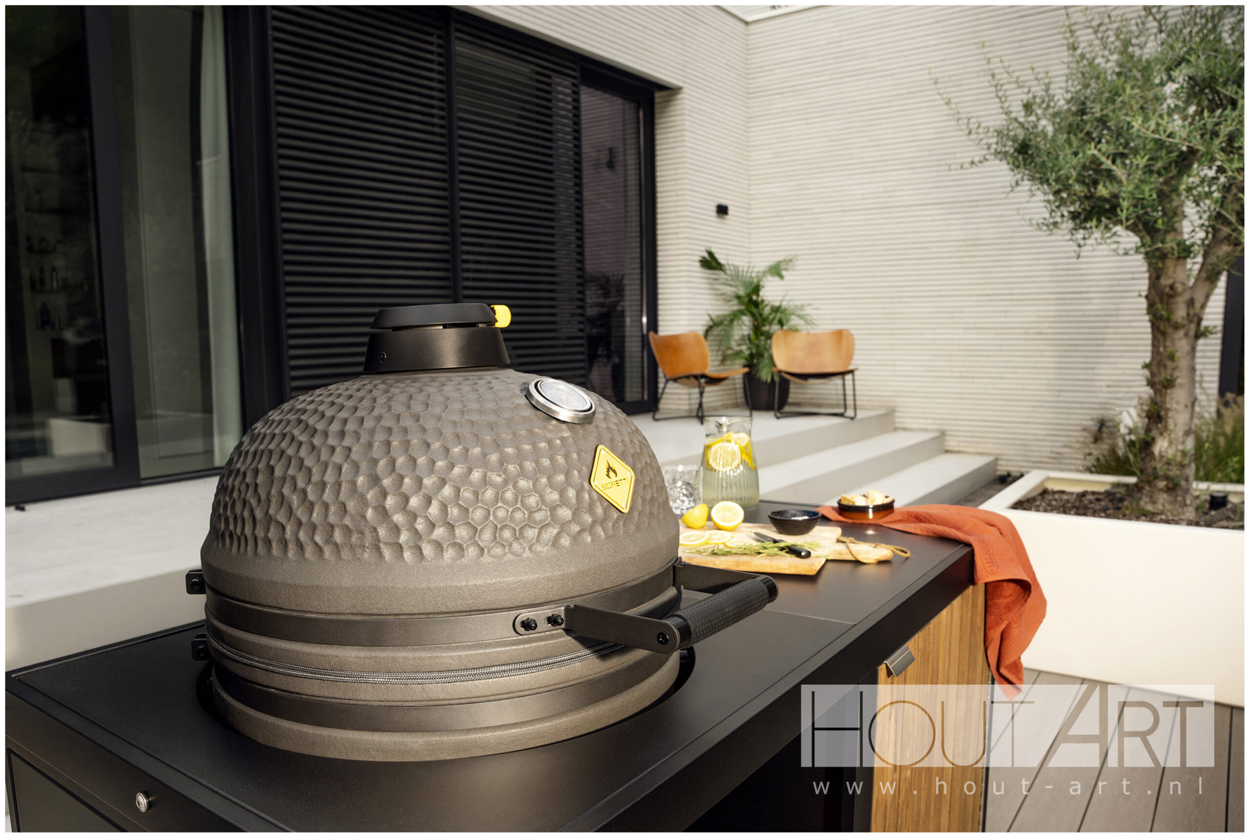 BBQ Egg Boretti Ceramica Large van Hout-Art.