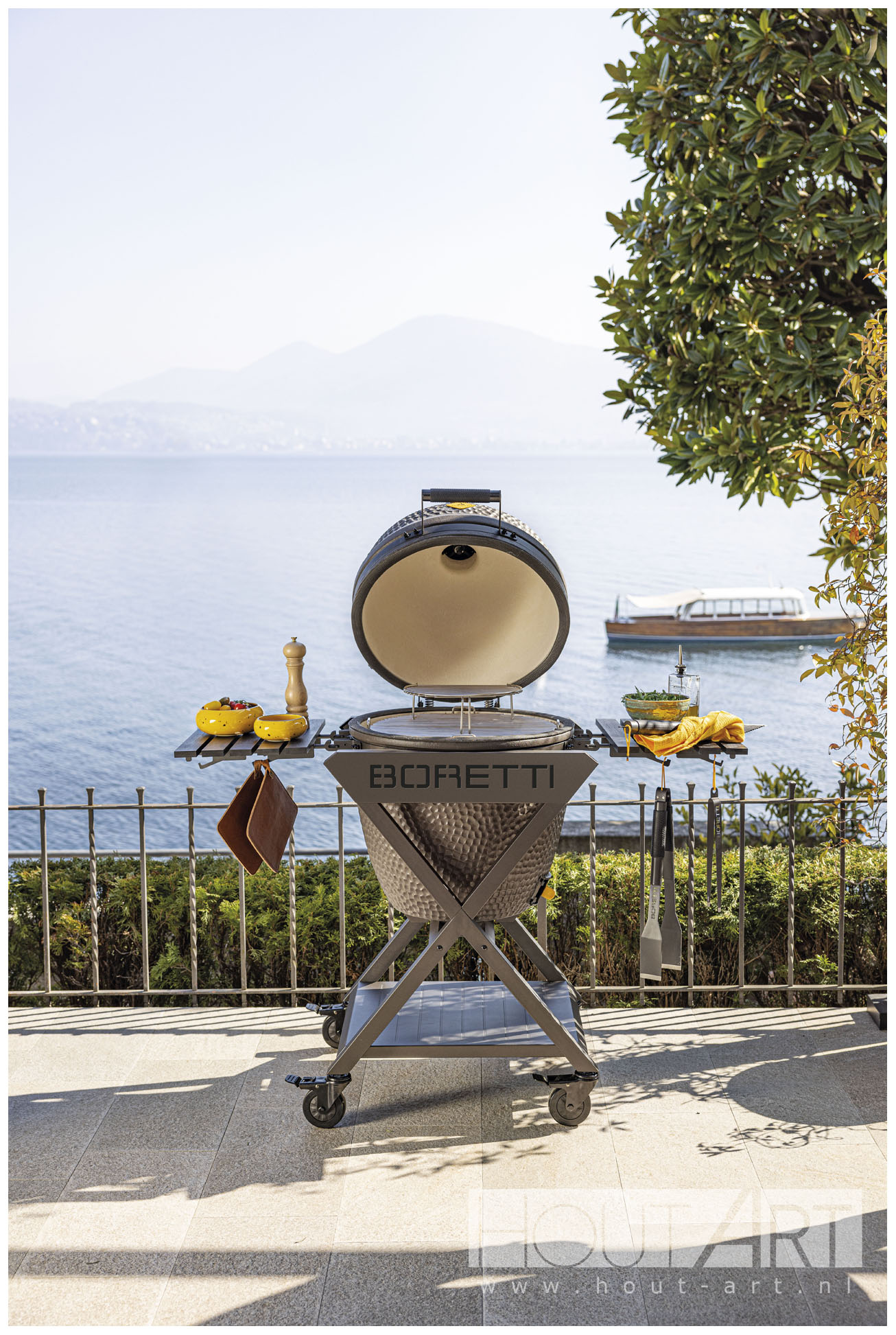 Boretti Grillrooster BBQ ceramica BBA106 van Hout-Art.