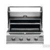 Inbouw BBQ Napoleon 500-serie dubbele brander van Hout-Art.