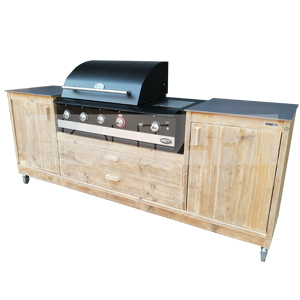 Buitenkeuken Luxe voor Boretti Ibrido / Ligorio Top