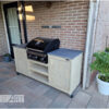 Buitenkeuken luxe grandhall premium G3 of G4 van steigerhout van Hout-Art.
