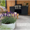 Buitenkeuken luxe grandhall premium G3 of G4 van steigerhout van Hout-Art.