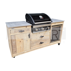 Buitenkeuken Luxe dubbel FRIDGE Grandhall / Grandpro Premium G4