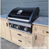 Buitenkeuken luxe dubbel grandhall premium G3 of G4 van steigerhout van Hout-Art.