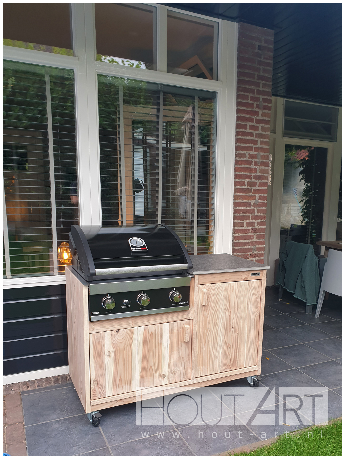 Buitenkeuken enkel luxe lades voor Grandhall Premium G3 en G4.