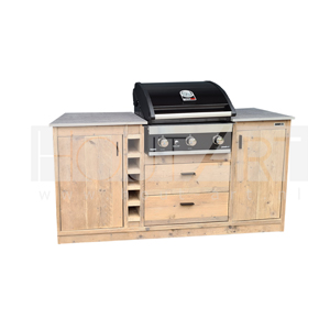 Buitenkeuken voor Grandhall / Grandpro Premium G4 Luxe WIJN