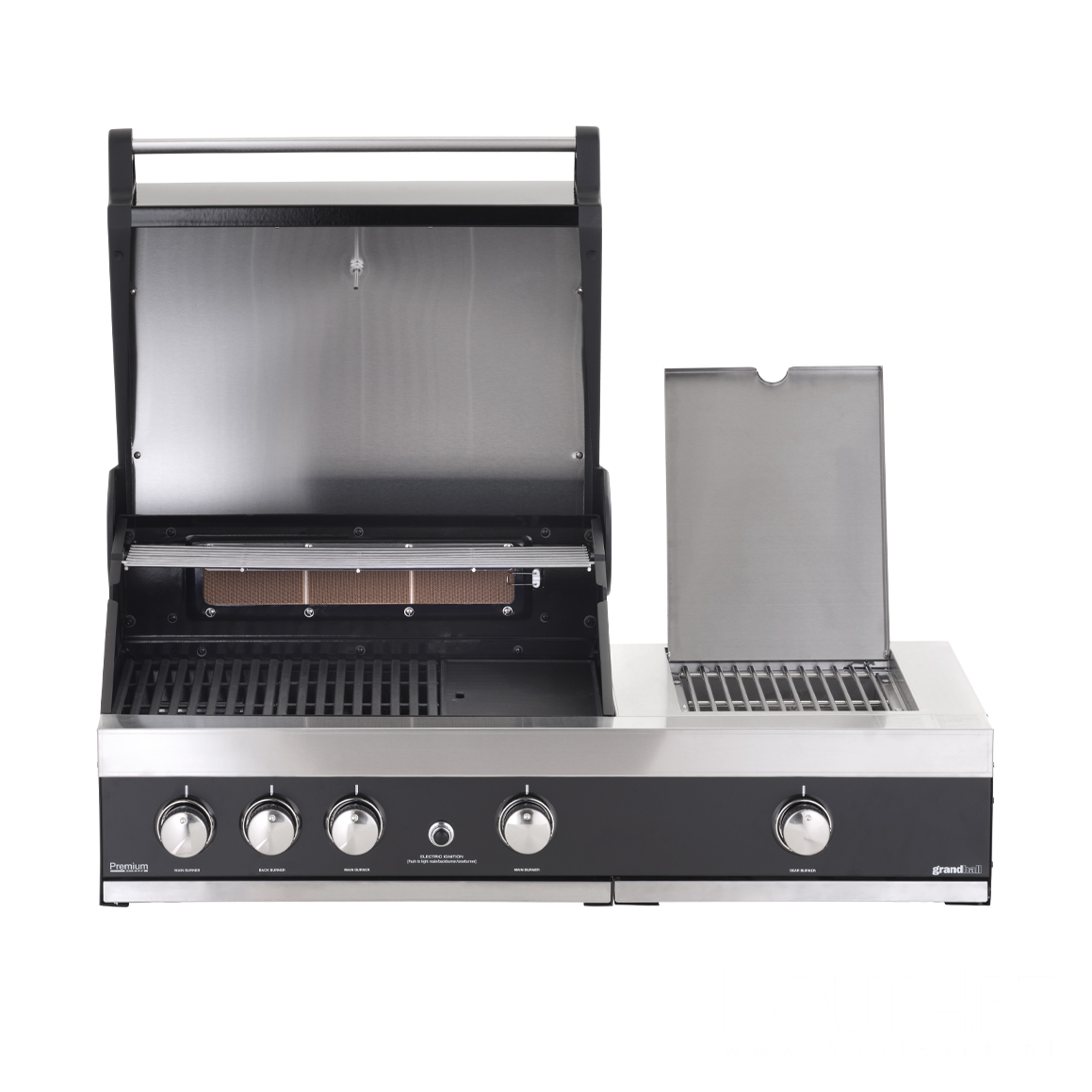 Inbouw BBQ Grandhall Premium G3 Plus van Hout-Art.