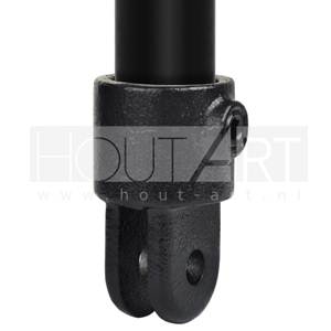 Steigerbuis koppeling scharnierstuk huls zwart Type 42