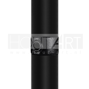 Steigerbuis koppeling koppelstuk inwendig zwart Type 9