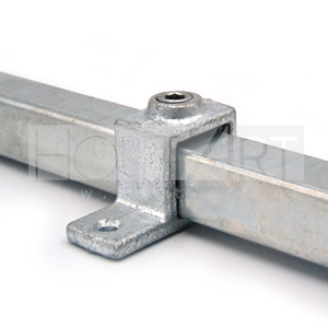 Steigerbuis koppeling vierkant oogdeel enkele lip Type 55s