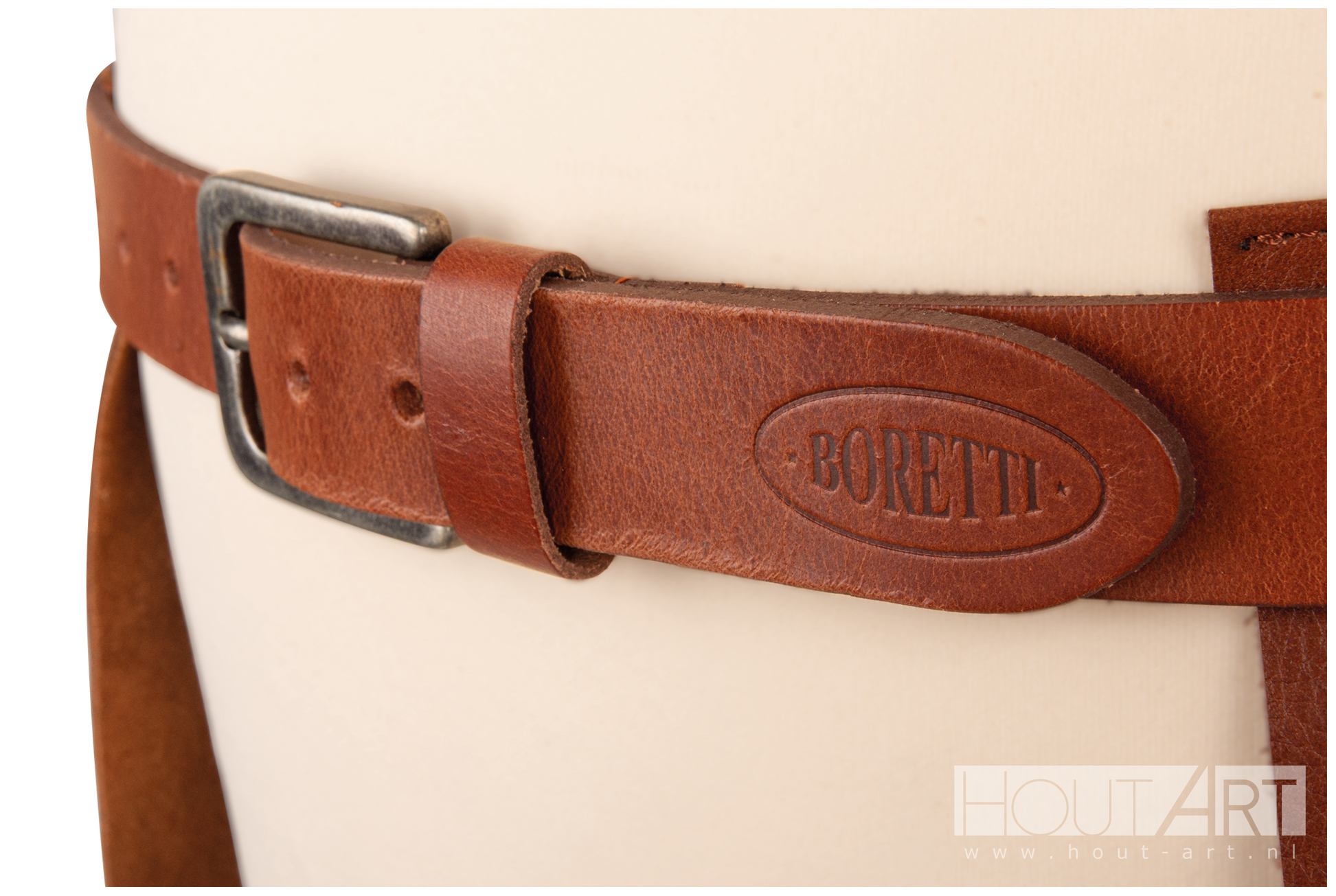 BBQ Boretti lederen schort, sloof Gianni van Hout-Art.