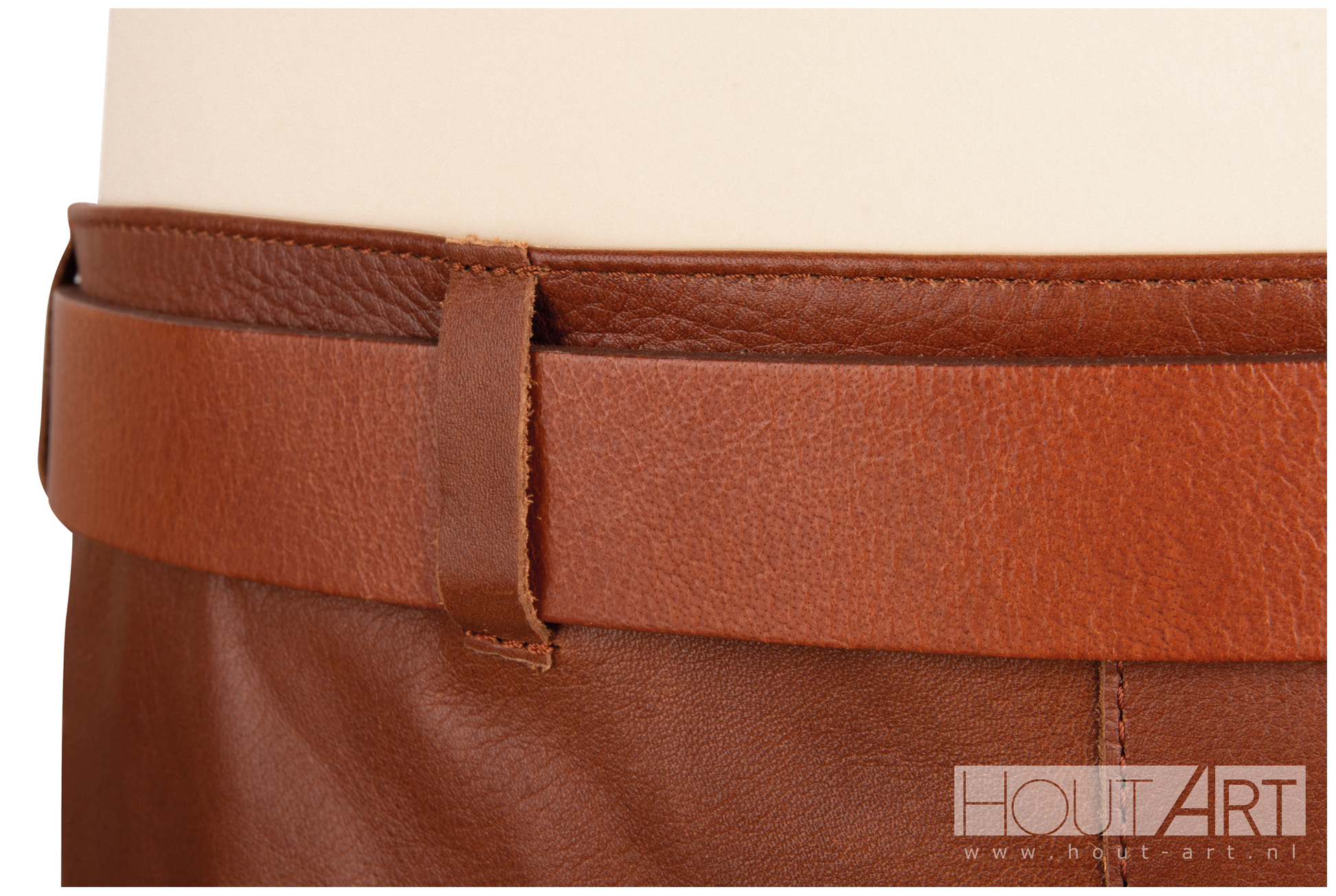 BBQ Boretti lederen schort, sloof Gianni van Hout-Art.