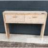 Sidetable Modern met lades steigerhout van Hout-Art.