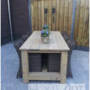 Tafel kloostertafel XL steigerhout van Hout-Art.
