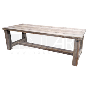Tafel kloostertafel XXL steigerhout