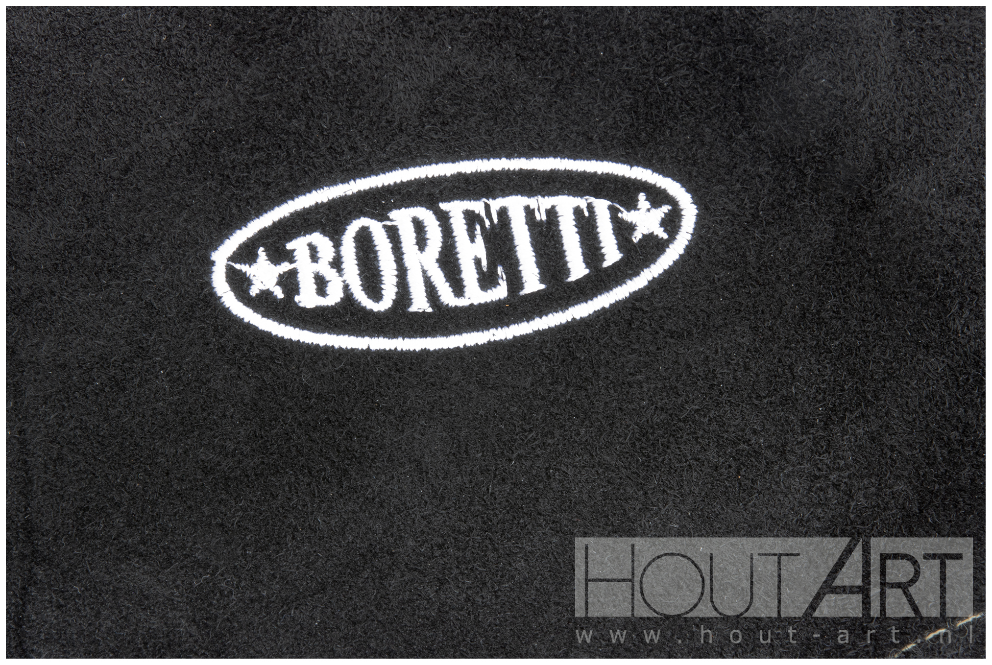 Boretti BBQ handschoenen leer leder set zwart van Hout-Art,