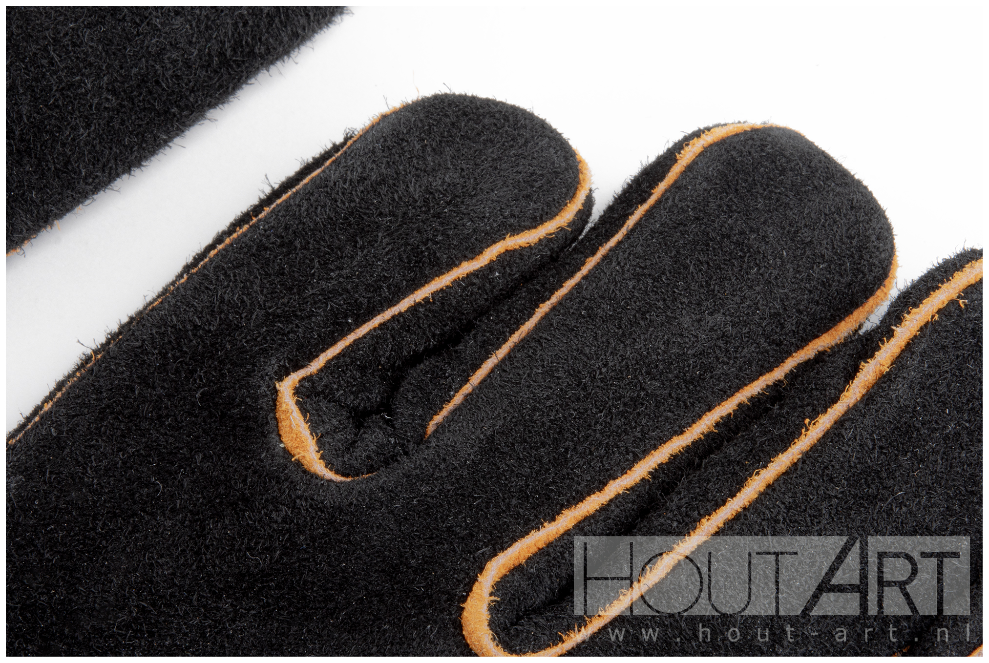 Boretti BBQ handschoenen leer leder set zwart van Hout-Art,