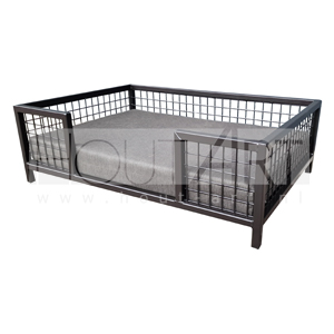 Hondenmand Indus! Stalen frame XL Mesh Plus