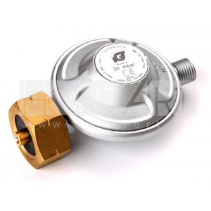 Gasdrukregelaar voor inbouwbrander Happy Cocooning