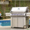 BBQ Napoleon Prestige Pro 665 RVS incl. draaispit van Hout-Art. barbecue, tuin, houtart.