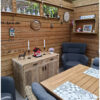 Schoenenrek schoenenkast steigerhout met deuren en lades commode dressoir van Hout-Art.