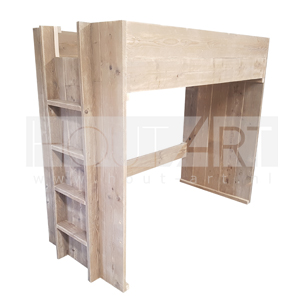 Hoogslaper compact steigerhout