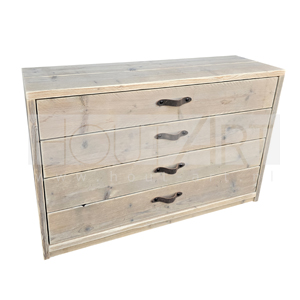 Dressoir steigerhout lades